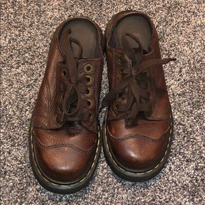 Dr. Martens brown slip on